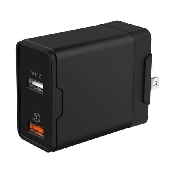 QC 3.0&USB 2.4A 30W Wall charger