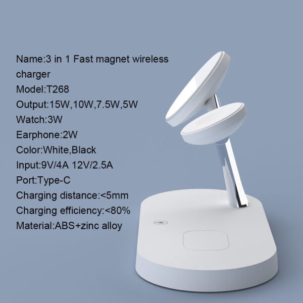 multi in once wireless charger station