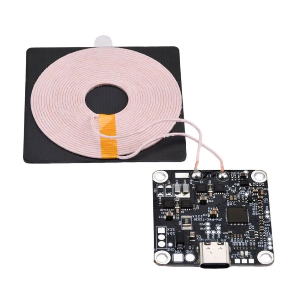 22W Qi Fast Charging PCBA | Custom Type-C Transmitter Board OEM - Image 4