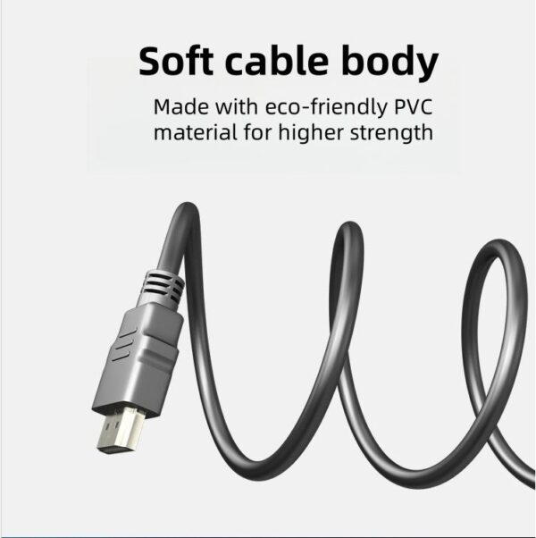 ​​Industrial HDMI 2.0 Cable 18Gbps 4K@60Hz | CL2 Rated Triple Shielding | Custom Lengths & Connectors​​ - Image 4