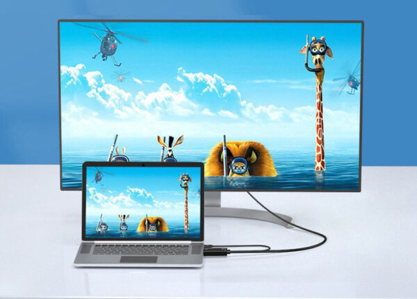 Industrial HDMI to DP Active Converter Cable | 4K@60Hz | Triple-Shielded EMI Proof | Custom Lengths & Braiding for Broadcast/Medical Systems - Image 5