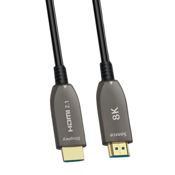 ​​Professional HDMI 2.1 Fiber Cable 48Gbps - 8K@60Hz HDR10+, <1ms Latency (3m) for Esports Monitors & AV Rigs​​ - Image 5
