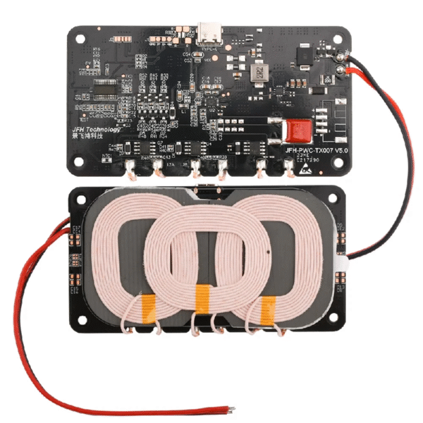Custom Qi2 Transmitter Module | 20W Automotive Grade Wireless Charging 9-32V Input